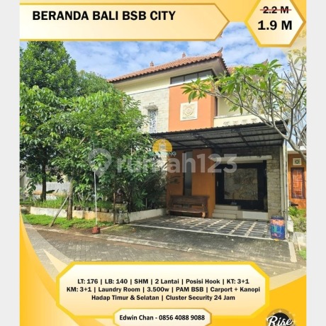 Rumah 2 Lantai Dekat Unika Cluster Beranda Bali Bsb City Semarang Rumah 2 Lantai Dekat Unika Cluster Beranda Bali Bsb City Semarang