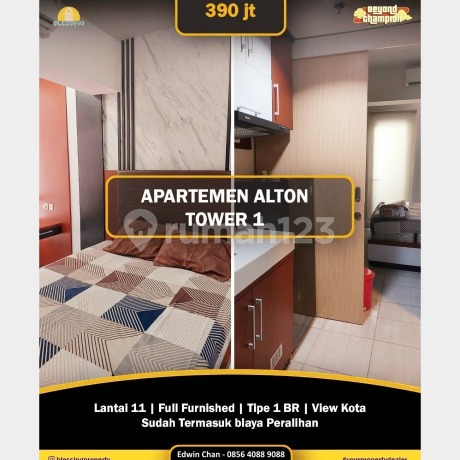 Apartemen Unit Furnished Dekat Undip The Alton Tembalang Semarang