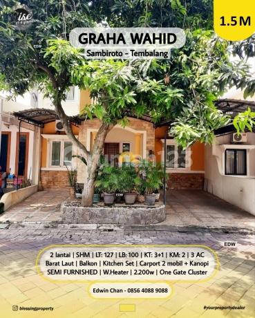 Rumah Dekat Unimus Undip Cluster Graha Wahid Tembalang Semarang Rumah Dekat Unimus Undip Cluster Graha Wahid Tembalang Semarang