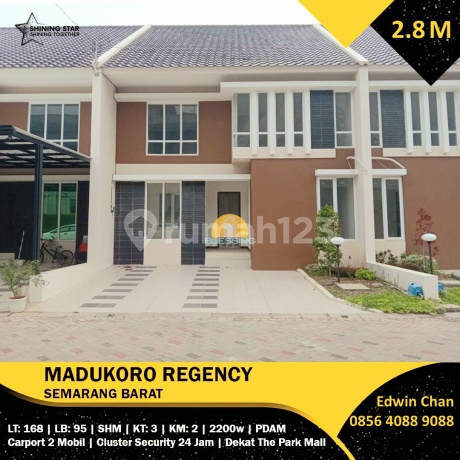 New House in the City Center, Madukoro Regency Cluster, Semarang
