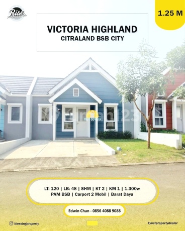 Rumah Baru Cluster Victoria Highland Citraland Bsb City Semarang Rumah Baru Cluster Victoria Highland Citraland Bsb City Semarang