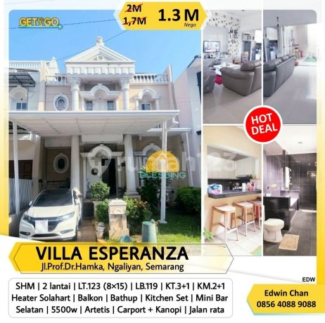 Apik 2-Story House, Villa Esperanza Cluster, Viles Ngaliyan, Semarang Apik 2-Story House, Villa Esperanza Cluster, Viles Ngaliyan, Semarang