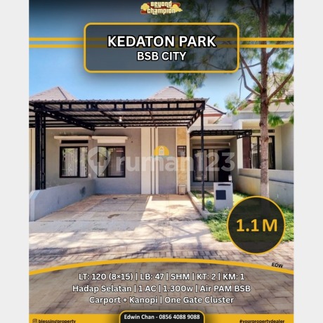 Rumah SHM Dekat Unika dan Mall Cluster Kedaton Park Bsb Semarang Rumah SHM Dekat Unika dan Mall Cluster Kedaton Park Bsb Semarang