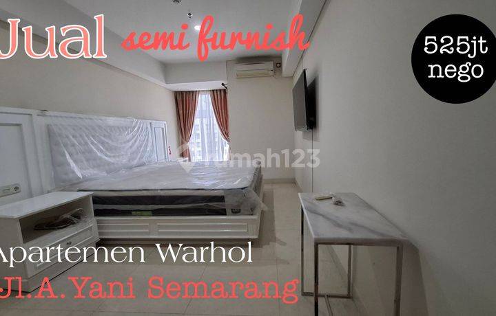 Apartemen Lt 16 Murahh Di Warhol,tengah Kota