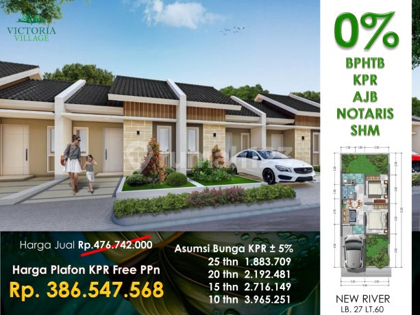 Rumah Cicilan 2 Jutaan Di Victoria Village Rumah Cicilan 2 Jutaan Di Victoria Village