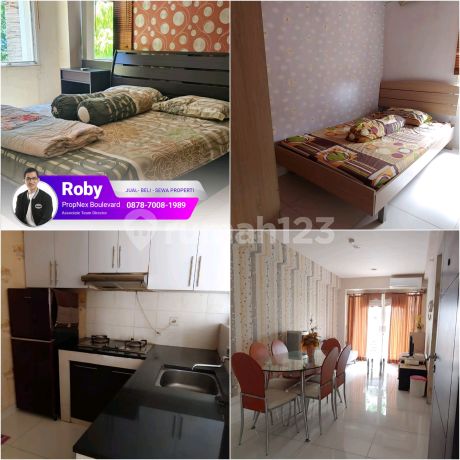 Jual Cepat, Apartemen Cosmopolis 2 Br Full Furnish Siap Huni