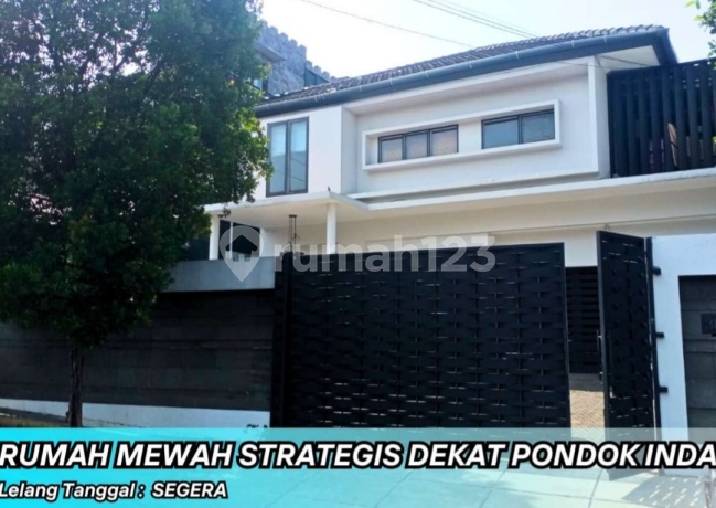 Rumah Mewah Bagus Dijual Via Lelang Dekat Pondok Indah 