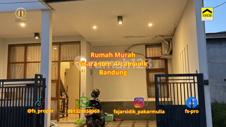 Rumah Strategis Semi Furnished Permata Indah Arcamanik Bandung