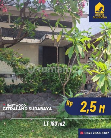:Fire: Hot Item - Rumah SHM Citraland Eastwood Surabaya | LT 180 M² :Fire: Hot Item - Rumah SHM Citraland Eastwood Surabaya | LT 180 M²