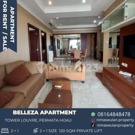 For Sale Belleza Apartment 2br Tower Louvre For Sale Belleza Apartment 2br Tower Louvre