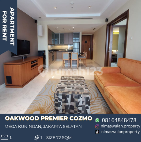 For Rent Oakwood Premier Cozmo Apartment 1 BR