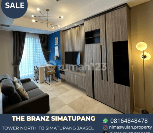 Dijual Branz Apartment At Simatupang Interior Cantik 1 Bedroom