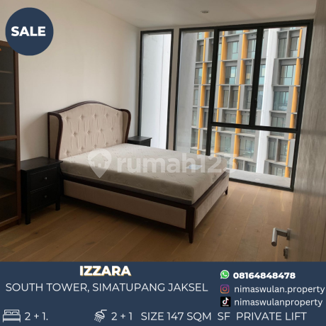 Dijual Izzara Apartment Tower South 2 BR 147 Sqm Dijual Izzara Apartment Tower South 2 BR 147 Sqm