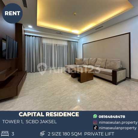 Disewakan Capital Residence 3 Br Scbd Jakarta 