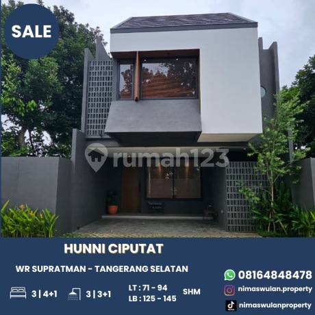 Dijual Rumah Hunni Ciputat With Design Modern Dijual Rumah Hunni Ciputat With Design Modern