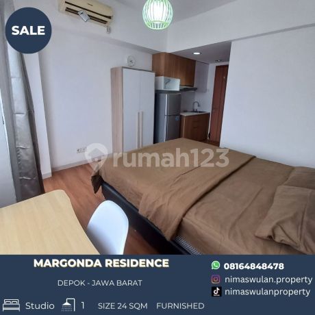 Dijual Margonda Residence Type Studio Furnished