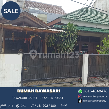 Dijual Rumah Daerah Rawasari Lokasi Strategis Dijual Rumah Daerah Rawasari Lokasi Strategis