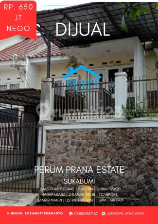 Siap Huni, Rumah, 1 Lantai, SHM, Dekat Fasilitas Kesehatan, bisa Over Kredit