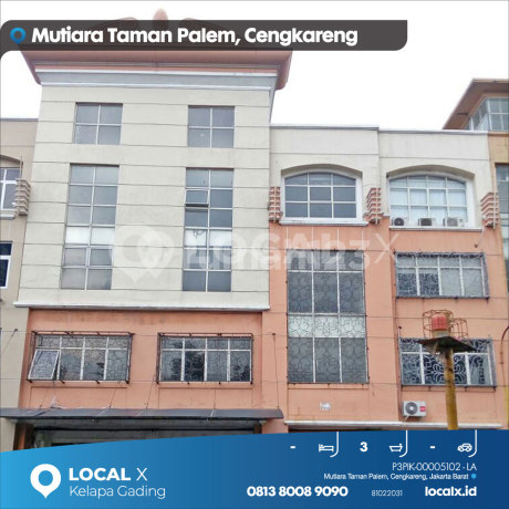 Ruko Mutiara Taman Palem, Cengkareng, Jakarta Barat Ruko Mutiara Taman Palem, Cengkareng, Jakarta Barat