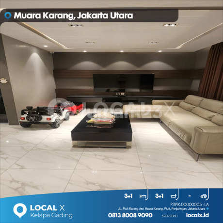 Rumah JL. Pluit Karang Asri Muara Karang, Pluit, Penjaringan, Jakarta Utara