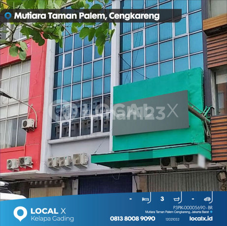Ruko Mutiara Taman Palem Cengkareng, Jakarta Barat Ruko Mutiara Taman Palem Cengkareng, Jakarta Barat