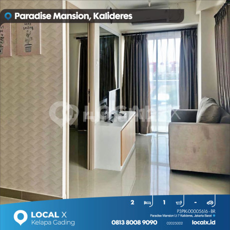 Apartemen Paradise Mansion Lt 7 Kalideres, Jakarta Barat