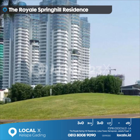 Apartemen The Royale Spring Hill Residence, Lotus Tower, Kemayoran, Jakarta Pusat