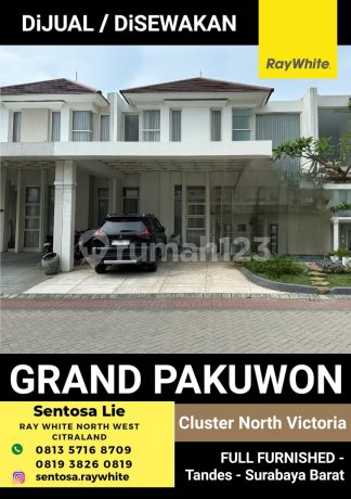 Dijual Rumah Grand Pakuwon North Victoria Full Furnished, Kulkas, Kompor Dijual Rumah Grand Pakuwon North Victoria Full Furnished, Kulkas, Kompor