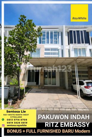 4 Milyaran Rumah Pakuwon Indah Ritz Embassy Full Furnished Dekat Graha Family, Citraland, Patc, Pakuwon Mall, ********, Wisata Bukit Mas 4 Milyaran Rumah Pakuwon Indah Ritz Embassy Full Furnished Dekat Graha Family, Citraland, Patc, Pakuwon Mall, ********, Wisata Bukit Mas