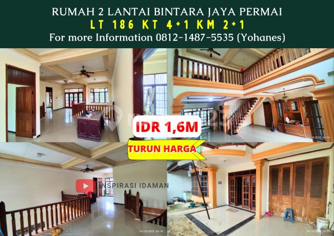 House 186Mtr 2 Floors Bintara Jaya Permai House 186Mtr 2 Floors Bintara Jaya Permai