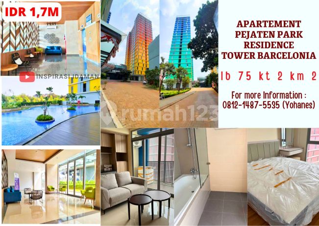 Apartement Pejaten Park Residence 2Br 75Mtr Tower Barcelonia