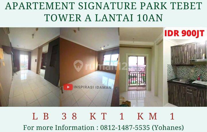 Apartement Signature Park Kamar Besar Tebet City View