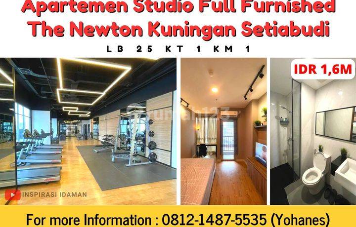 Apartemen Studio Full Furnished The Newton Kuningan Setiabudi Jaksel