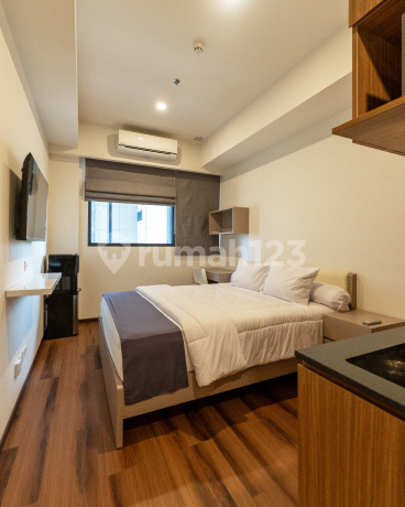9 Juta Per Bulan - Apartemen Branz Mega Kuningan, Tipe Studio, 33 Sqm, Fully Furnished, Very Brand New