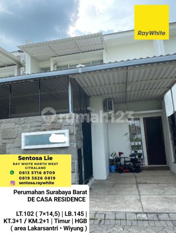 Rumah di Perumahan De Casa Residence dekat Citraland, WBM Rumah di Perumahan De Casa Residence dekat Citraland, WBM