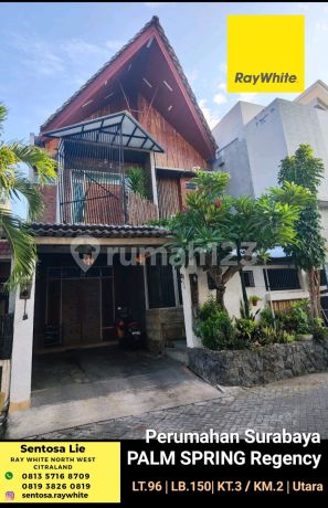 Dijual Rumah Palm Spring Regency Jambangan Surabaya Selatan Dijual Rumah Palm Spring Regency Jambangan Surabaya Selatan