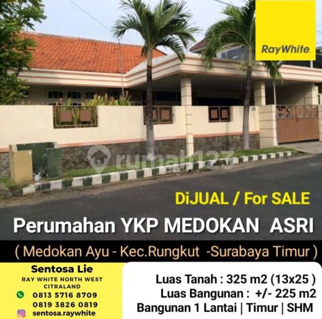 Murah Luas Dijual Rumah Ykp Medokan Asri Tengah - Medokan Ayu - Rungkut Surabaya Timur Dekat Upn, Raya Merr, Akses Tol Gunung Anyar,, Bandara Juanda Murah Luas Dijual Rumah Ykp Medokan Asri Tengah - Medokan Ayu - Rungkut Surabaya Timur Dekat Upn, Raya Merr, Akses Tol Gunung Anyar,, Bandara Juanda