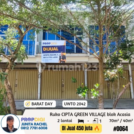 Dijual cepat ruko tembesi cipta green ville Dijual cepat ruko tembesi cipta green ville