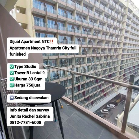 Dijual Apartmen Nagoya Thamrin City
