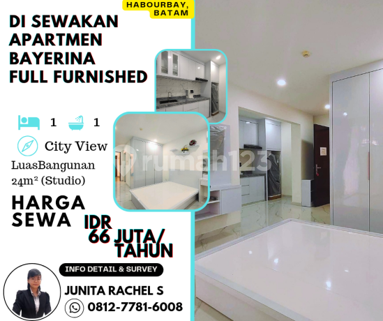 Disewakan Apartmen Habourbay Bayerina, Batam
