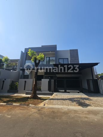 Rumah 2 Lantai New Minimalis Modern Murah Di Puspitaloka Bsd