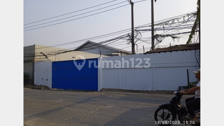Dijual Gudang Siap Pakai Pinggir Jalan Raya Dadap Tangerang
