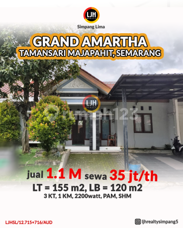 Dijual Rumah Mewah Puri Ayodya Sumurboto Semarang, Dekat Undip & Rs Dijual Rumah Mewah Puri Ayodya Sumurboto Semarang, Dekat Undip & Rs
