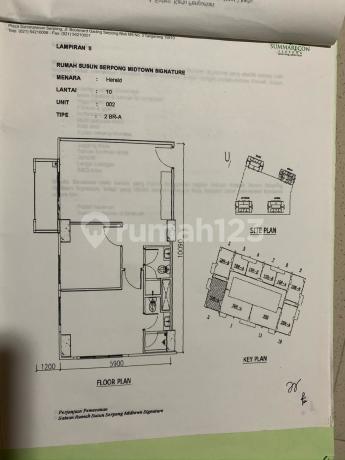 Dijual Brand New Midtown Signature Herald Tower 2 Bedroom View Pool & Mall