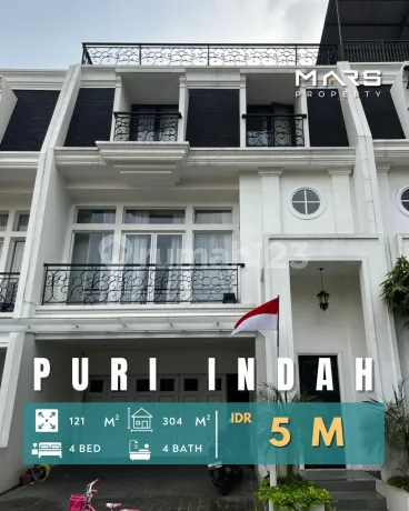 RUMAH MADJA RESIDENCE KEMBANGAN @PURI, 3 KAMAR TIDUR FULLY FURNISHED & INTERIOR
