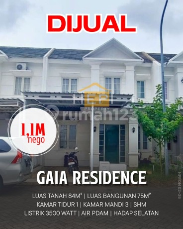 Dijual Rumah One Gate System Gaia Residence Kedungmundu, Semarang Dijual Rumah One Gate System Gaia Residence Kedungmundu, Semarang