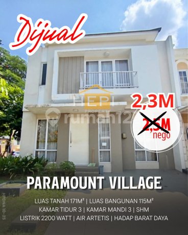 For Sale Ready-to-Live-in House in Paramount Village, Manyaran, Semarang