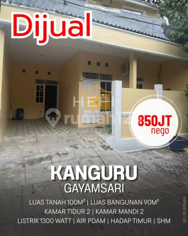 Rumah Siap Huni Di Kanguru, Gayamsari Semarang Rumah Siap Huni Di Kanguru, Gayamsari Semarang