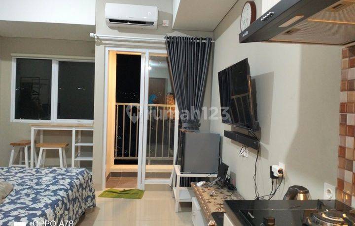 Apartemen Studio Furnished View Pegunungan Pinggir Tol Sentul