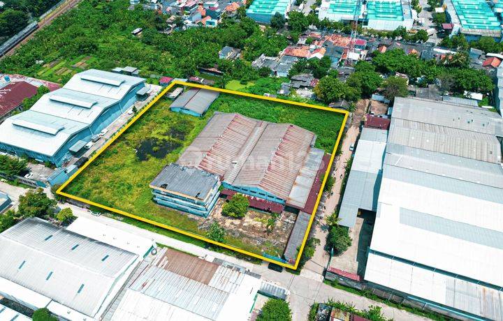 8,7 Juta Per Meter, Hitung Tanah, Luas Tanah 10.500 M², Gudang Di Daan Mogot